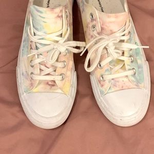 Tie Dye platforms women or junior teens